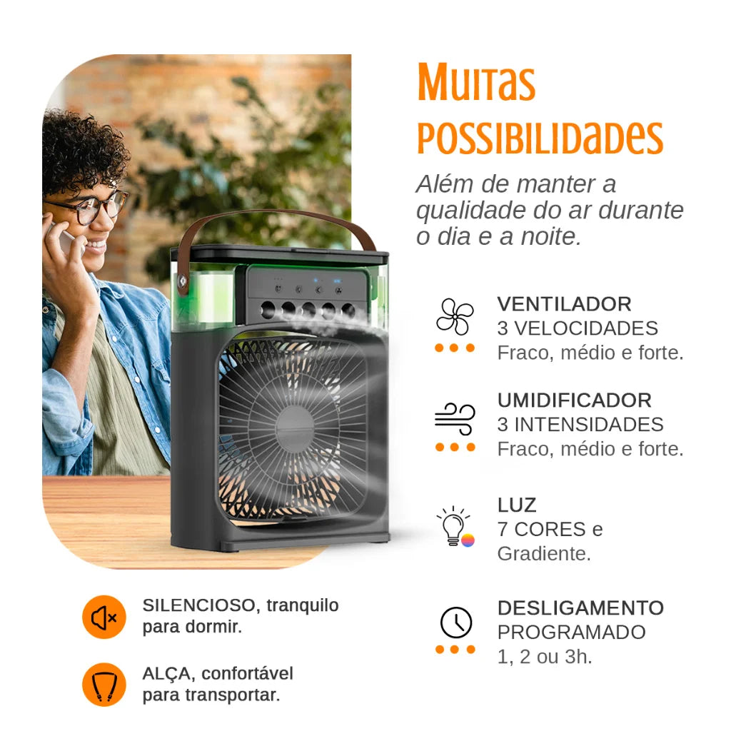 Mega Ventilador 3 em 1